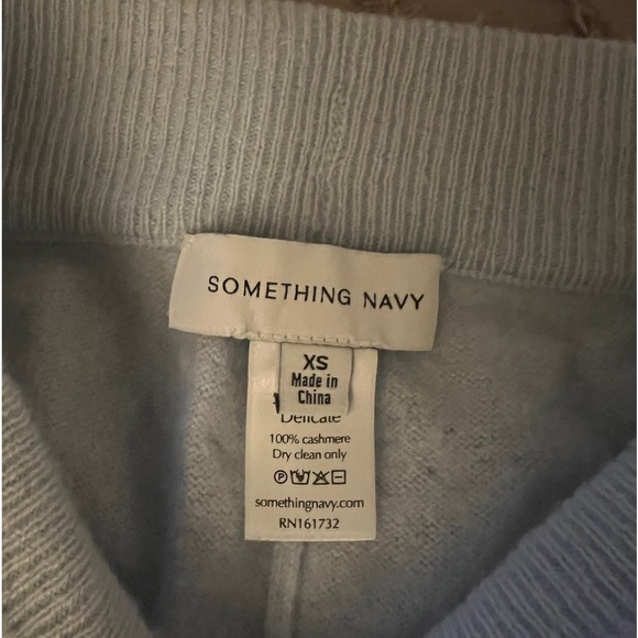 Something Navy Cashmere Sweatpants Size XS - Picture 5 of 5